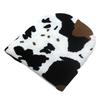 New Cross-border Winter Toque Beanie Cow-pattern Jacquard Warm Short-style Knitted Wool Unisex Street Style Hat