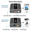 High Quality Analog to Digital Audio Converter RCA to Optical with Optical Cable Audio Digital Toslink and Coaxial Audio Adapter
