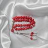 Islamic 33 Dragon Vein Stone 10mm Beads Ice Crack Prayer Beads Bracelet
