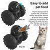 Interactive Dog Toy Robot Shapes Food Dispensing Slow Feeder Self-Moving No Power Needed Pet Enrichment Toy