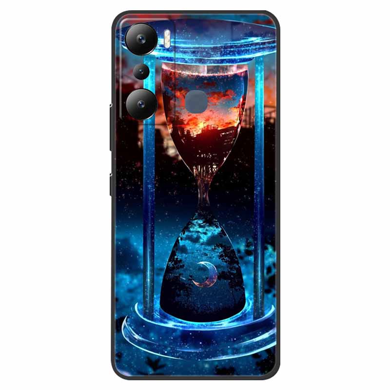 For Infinix Hot 20i Case Hot12i X665C Shockproof Soft Silicone TPU Back Cover For Infinix Hot 20i 20 I X665E Phone Cases 6.6"