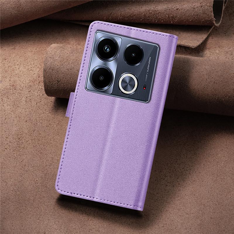 Geldbörsen-Klapphülle Diebstahlschutzhülle für Infinix Note 40 Pro+ Plus 5G Note40 4G 40 Pro Leder-Handyhülle RFID-Schutzhüllen