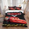 Cars Movie Poster Print 3Pcs Bedding Setduvet Cover With 2 Bedropillowcase Home Birthday Gift