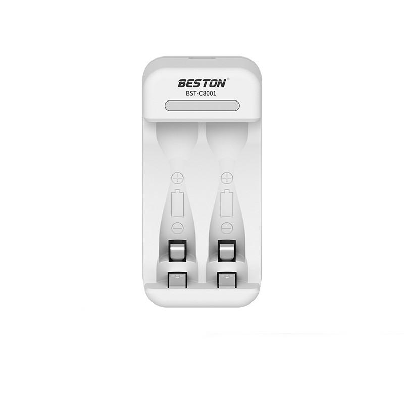 2 Slots NI-MH Battery Charger Portable 1.2V AA AAA Battery Charger 2A USB Batteries Charger With Indicator Light