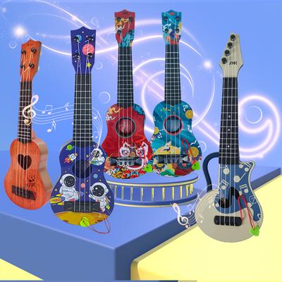 Kinder können Saiten zupfen und Gitarrenpuzzle und Musikinstrumente für Anfänger von Yukrili Toys spielen