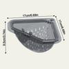 Sink Food Catcher Corner Basket Magnetic Suction Drainage Triangle Drying Rack No-Drill Kitchen Cleaning Drain Baskets
