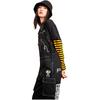 Li Ning X X-Girl Damen Dominance Kollaborationsserie Sportmode Bedruckt Gewebt Atmungsaktiv Locker Overalls Damen Overalls Schwarz AKXQ454-2