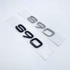 BEM4  T4 T5 T6 T8 B5 B6 AWD Chrome Black Letters Emblem Badge Sticker For Volvo S90 Series Car Trunk Tail Logo Accessories