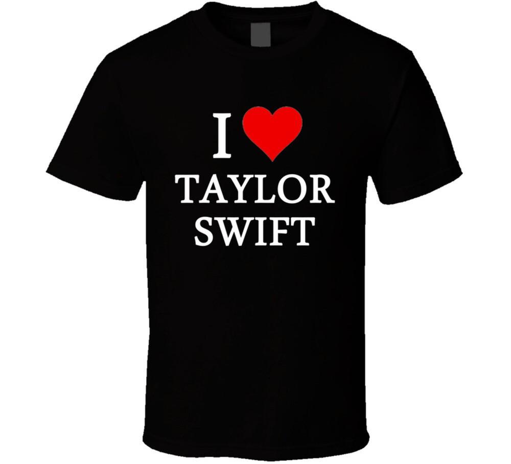 I Heart / Love Taylor Swift (White Font) Popular T Shirt