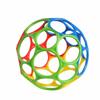 BRIGHT STARS Oball Classic Flexible Ball, Easy To Handle, Sensory Activity Toy, Multicolor 0M+
