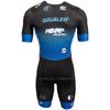 Kombinezon Wyścigowy Triathlonowy DoubleFF Speed Skinsuit na Rolki Wrotki Szybkie Rolki Sportowe na Rolkach Jumpsuit Zestaw Główny 2025