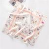 68*68cm 100% Mulberry Silk Scarf Luxury Printed Square Shawl Elegant Lightweight Soft Fashion Accessory Premium Gift for Women Chic