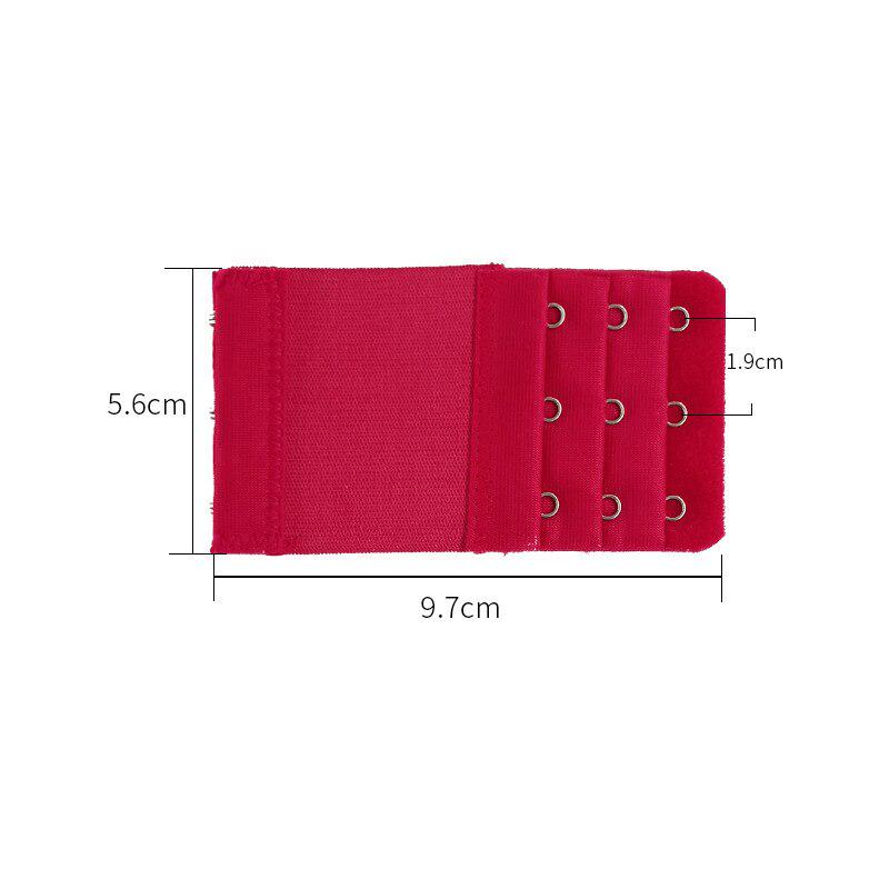 Reggiseno Donna 3 Ganci 3 File Estensione Regolabile Reggiseno Cinghia Estensione Reggiseno Gancio Fibbia Reggiseno 1PZ