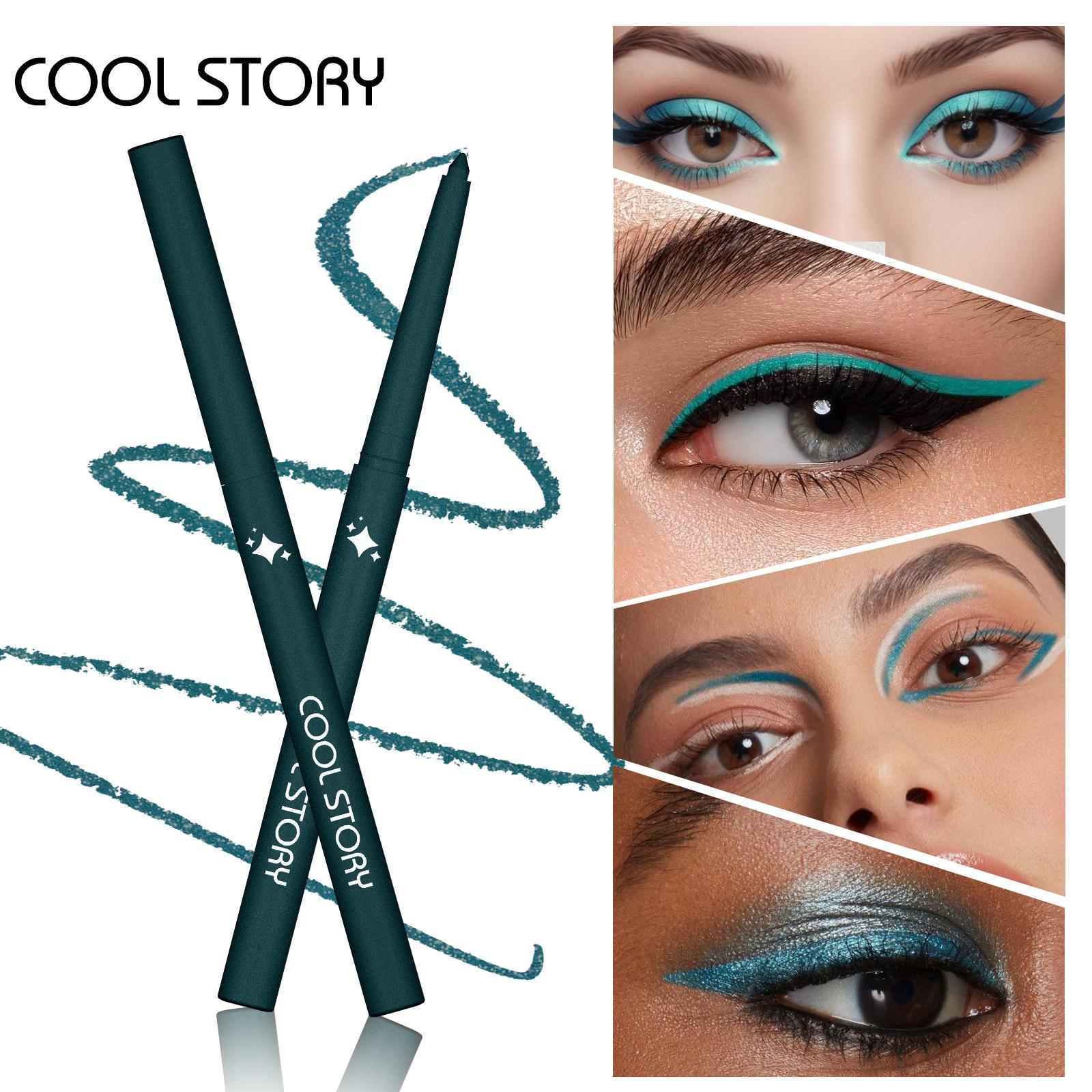 

Одноцветный матовый гелевый карандаш для глаз, кремовый и шелковистый, легко наносится, водостойкий и устойчивый к поту, многофункциональные тени для век