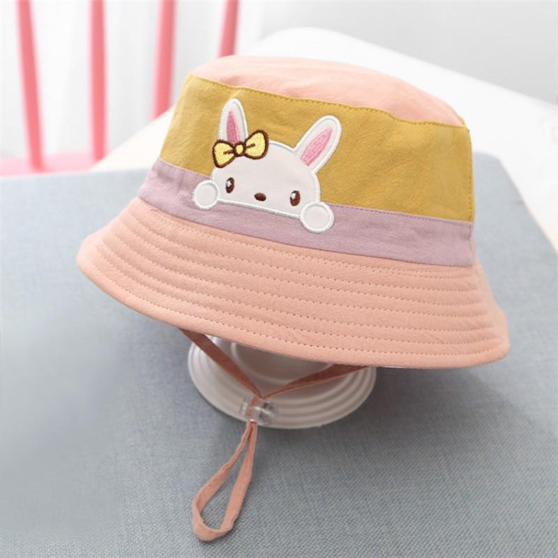 

Детская шапка Шляпа для мальчика Шляпа для девочки Детская шляпа от солнца Детские панамы Вышитые мультяшные двусторонние шапки Головные уборы