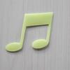 Note Musicali Stelle Fluorescenti Adesivi Camera da Letto per Bambini Stanza Casa Decorazione Murale