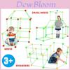 Kit de Construção de Forte para Crianças O Brinquedo Educacional de Aprendizagem DIY Definitivo Para Horas de Diversão Interna e Externa