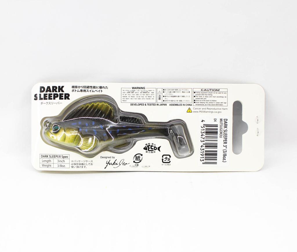 Megabass Soft Lure Dark Sleeper 3 Inch 3/8 oz Mutsugorou (1913)