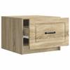 Coffee Table in Sonoma Oak Finish 49 x 50 x 37 cm Particleboard