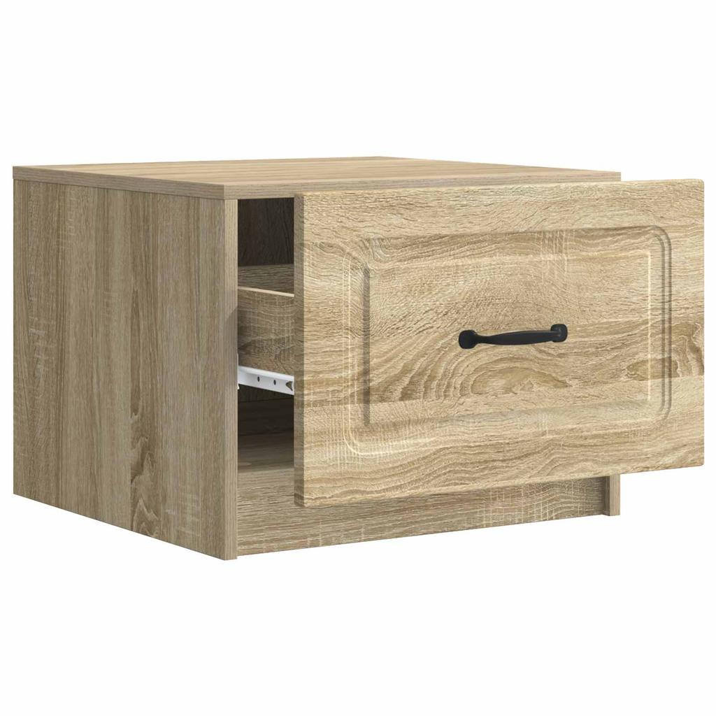 Coffee Table in Sonoma Oak Finish 49 x 50 x 37 cm Particleboard