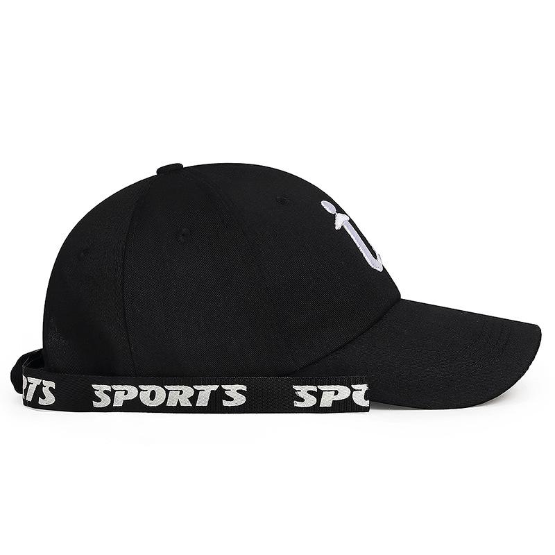 Spring Summer Baseball Cap Embroidery Men Women Ribbon Sunhat Snapback Hat Sun Visor Hats Fishing Hat Peak Cap