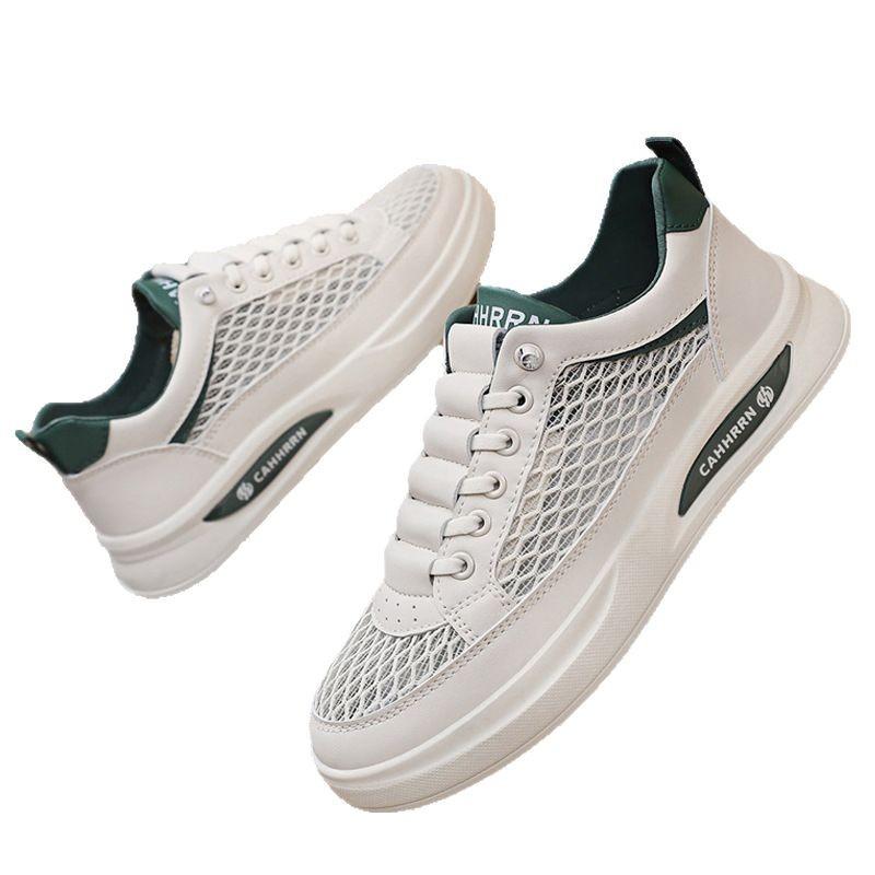 Men's Shoes Spring and Summer New Men's Injection Molding Sports Shoes Breathable Color Matching Fashion Casual Versatile Daily Comfortable Men's Shoe