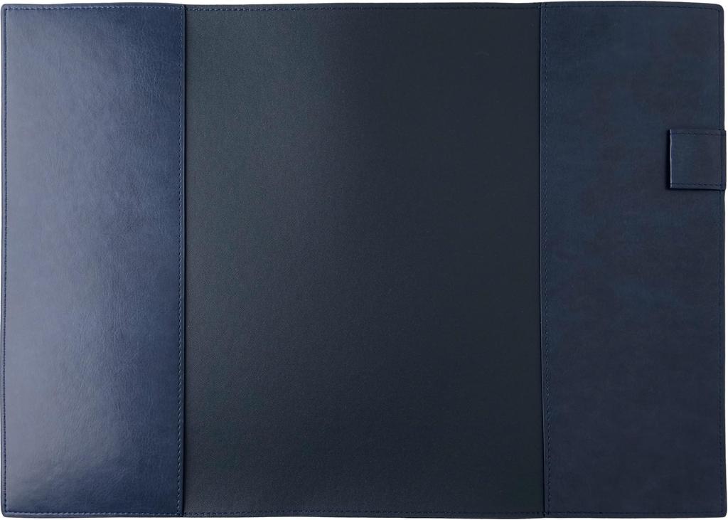 Notebook Cover B5 Navy Slip-on WCV-2901