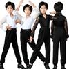Children's Autumn Ballroom Dance Outfits: Boys' Latin Competition Costumes, Adult Sizes Available.