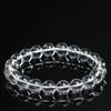 Hongchu Crystal Natural East China Sea Old Material Round Bead White Crystal Bracelet Old Mine White Crystal Bracelet Loose Beads