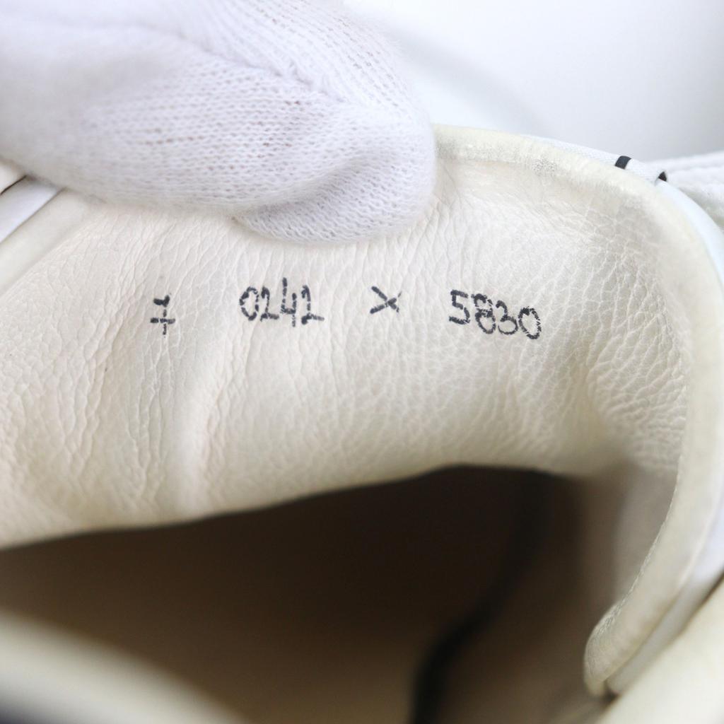 Great BERLUTI Low cut sneakers Play time white leather mens 7 Used