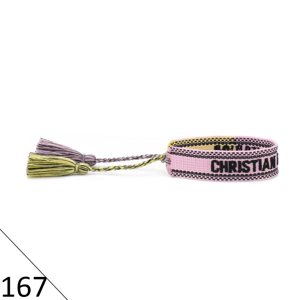 Handmade Embroidered Friendship Bracelet with Tassels for Women