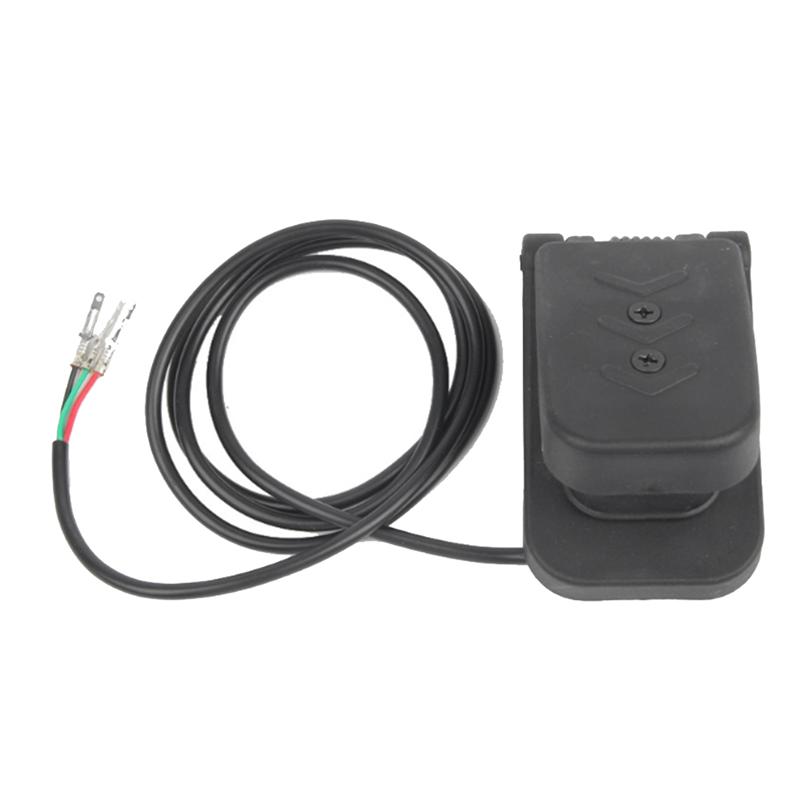 Foot Accelerate Pedal Throttle Speed Control Pedal Kit Replacement for Electric Car Scooter Boat Mini Bike