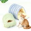 Washable Warm Semi-Enclosed Cat & Dog Bed - All Seasons Nesting Pad