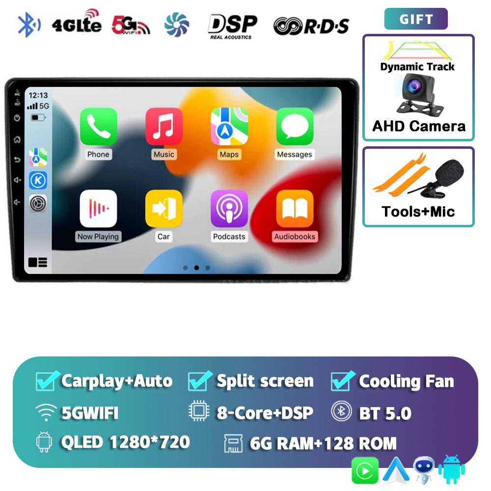 Android 14 Wireless Carplay Auto Car Radio For Citroen C3-XR 2019-2022 Multimedia Video Player Navigation GPS 2 Din Stereo Audio