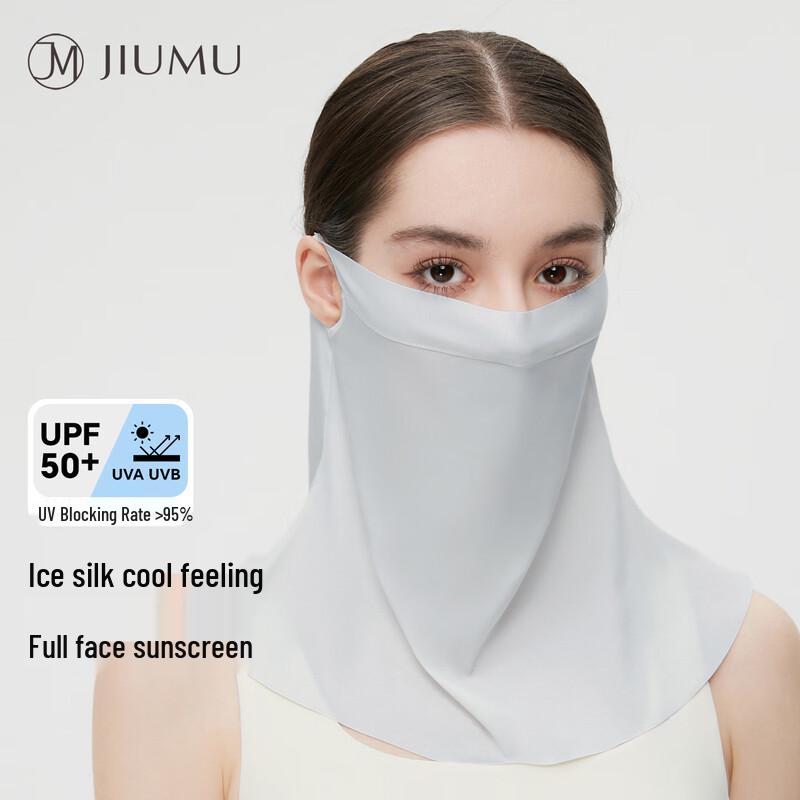 JIUMU Women s Ice Silk UV Protection Full Face Mask