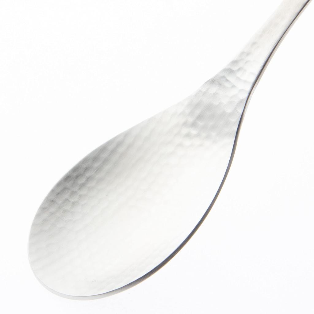 Nagao Japanese-Western Style Dinner Spoons, Set of 12, 18-8 Stainless Steel, Made in Japan