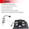 17117561757 Engine Cooling Fan Control Module, Radiator Fan Control Module Unit Fit For BMW E46 325i 328i, Replaces # 1137328080, 17117525508