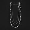 Hip Hop Dice Waist Chain Pant Chain Cool Diablo Punk Jeans Chain Accessories