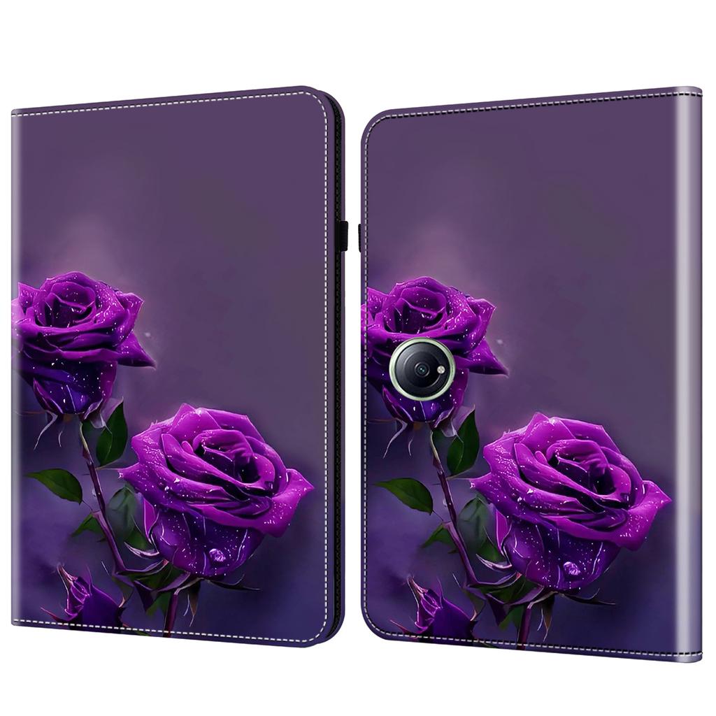 For OnePlus Pad 2/Pad Pro Case Flip Stand Leather Tablet Cover Pattern Printed