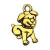 20-Pack Retro Alloy Dog Bone & Animal Cartoon Charms for DIY Bracelets and Necklaces