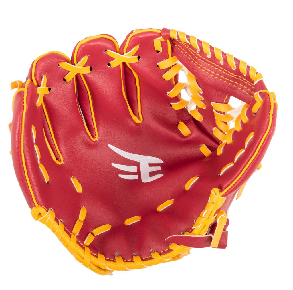 Rakuten Golden Eagles X GP (GP) Baseball Parent-Child Catchball Glove Set (Includes Soft Ball) - Adult Size - Right-Handed Throw, Child Size - Left-Ha