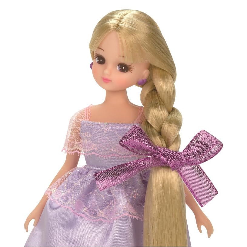 Takara Tomy Doll Long Hair Fashion Set Toy for Pretend Play 3 and Licca-chan LD-12 - Dress-up (Ages up)