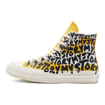 Chuck 70 High My Story Unisex Sneakers Yellow Egret Amarillo 170282C