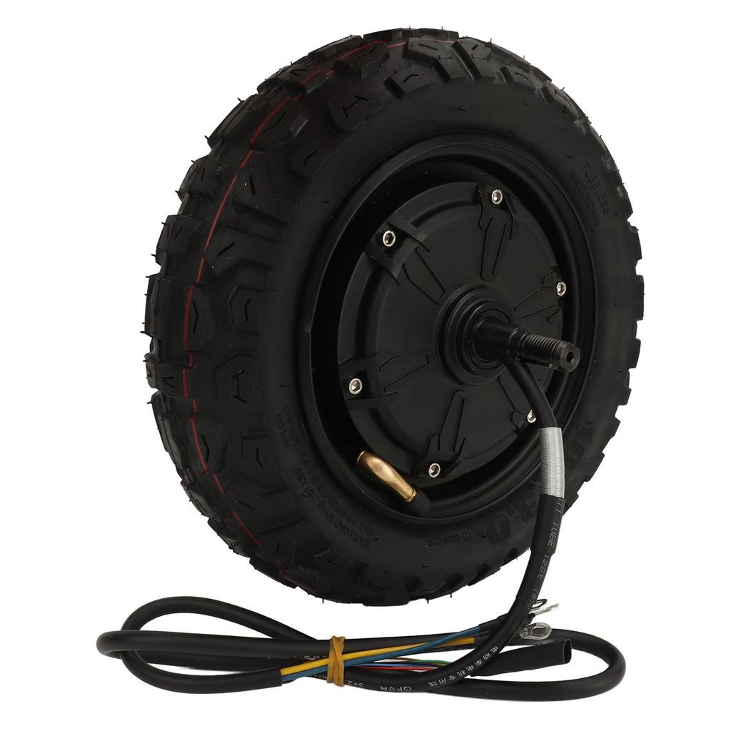Motor butuc cu anvelope vid de 10 inch 48V 60V 800W 1500W motor butuc fără perii cu anvelopă tubeless pentru motocicletă electrică electric