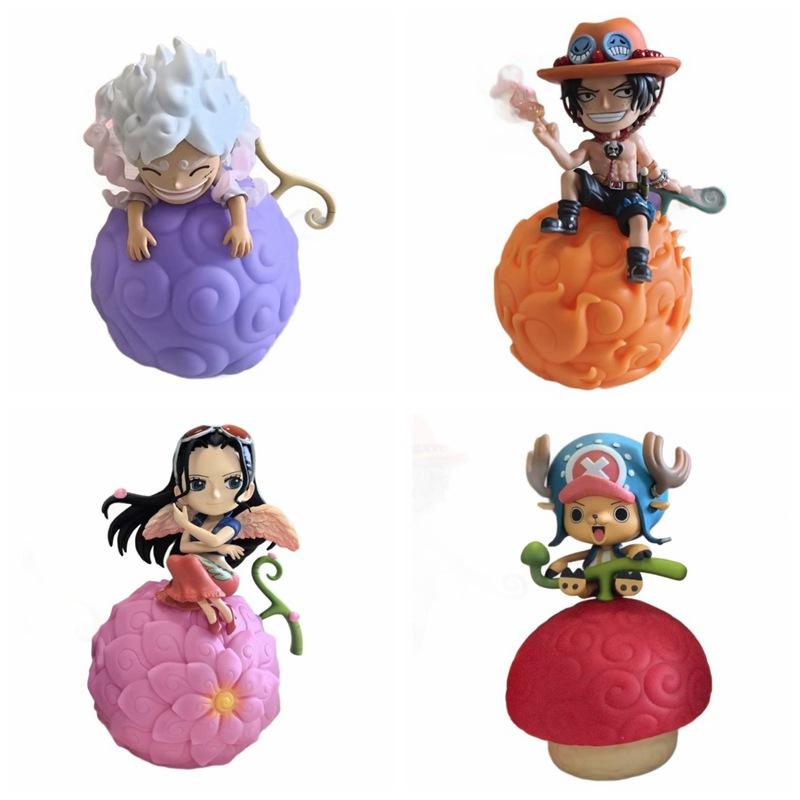 Gk Fifth Gear Chopper, Ace, Robin, Devil Fruit Series Night Light, Boxed Figure