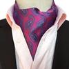Tie Polyester Jacquard Men'S Trendy Scarf, Men'S Fashion Scarf