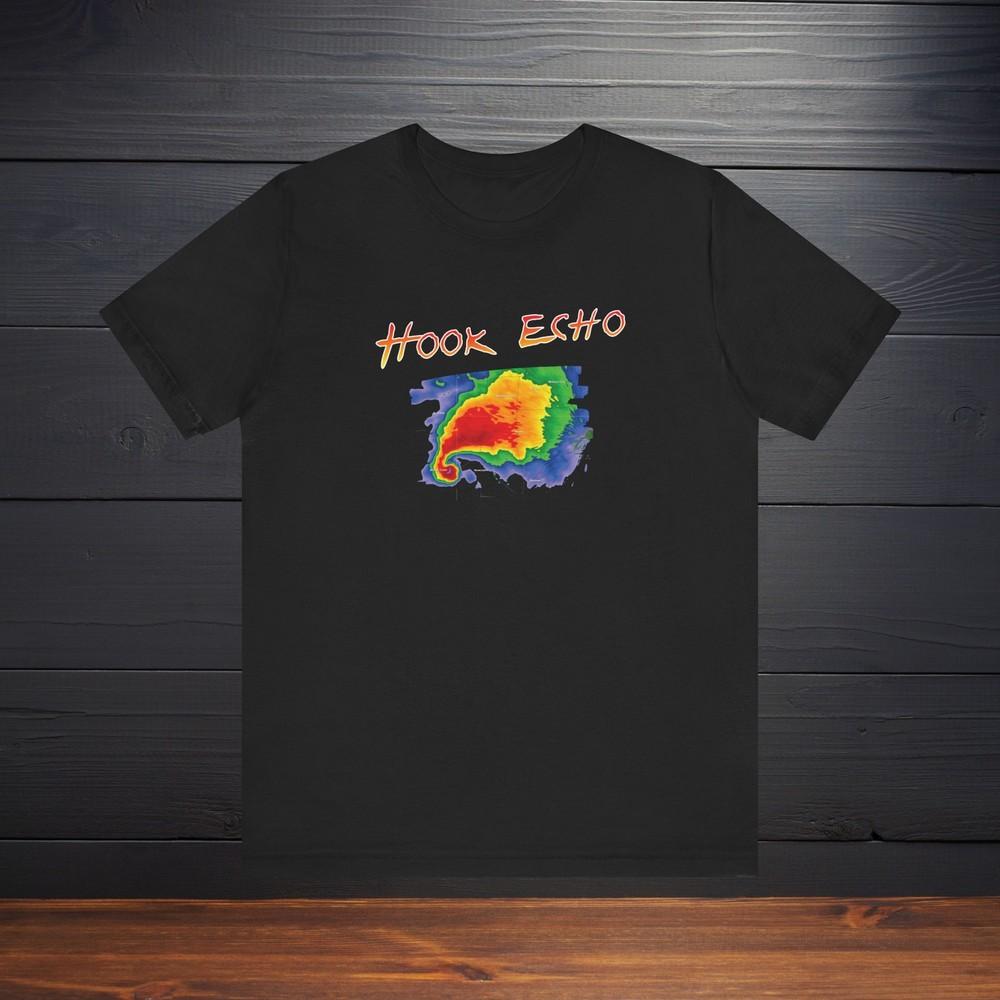 Hook Echo Radar Tshirt For Storm Chasers Skywarn SpottersTwisters Chasers S