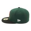 Newera Cap 59FIFTY 70823746 NER35C8947 MLB Boston Red Sox BOS Dark Green Green 7 SIDE PATCH UNDER VISOR ONSPOTZ Custom Made Hat Gokyu Fifty Stylish