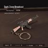 Dark Zone Mini Gun Keychain: AKS74U, AEK, RPK16, T88, Sniper, VSS Alloy