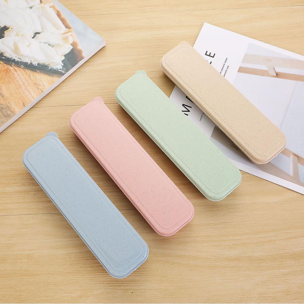 3 Stück Edelstahl Messer Gabel Löffel Essstäbchen Reise Camping Besteck